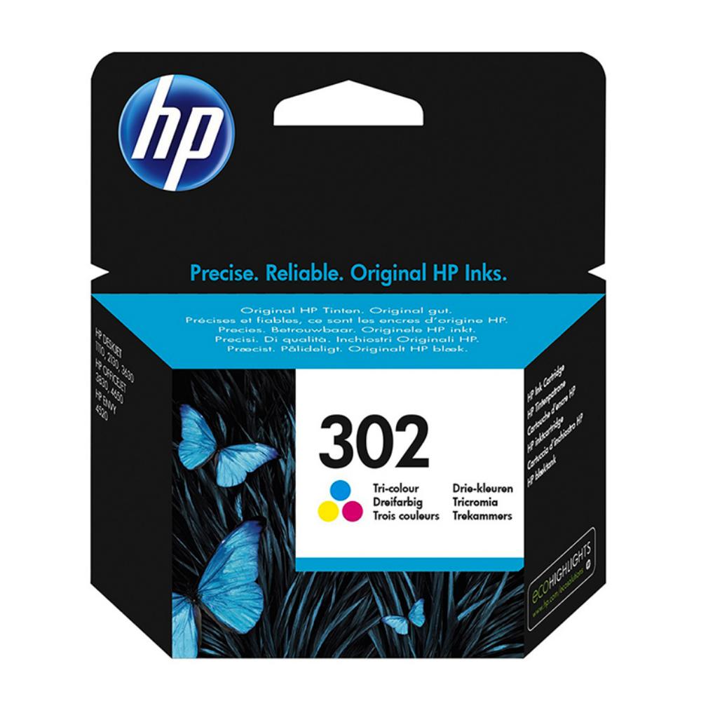 HP  OFFICEJET 3636/3830/3832 ALL-IN-ONE Nº302 C.TRICOLOR- F6U65AE