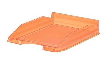 BANDEJA DE ARCHIVO FAIBO 93-18 NARANJA – PLÁSTICO OPACO 350×250×65 MM