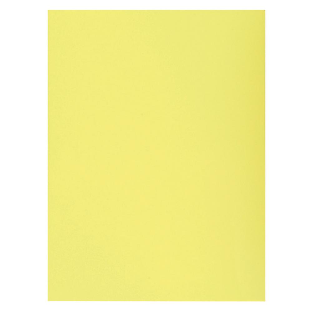 SUBCARPETAS A4 1 SOLAPA – CARTULINA 210 G/M² – AMARILLO – PACK 50 UDS