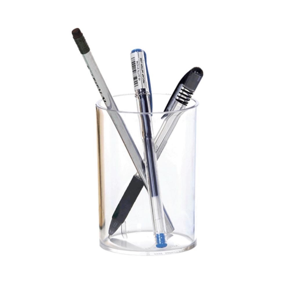 CUBILETE PORTALÁPICES CRISTAL SOSTENIBLE ARCHIVO 2000 ECOGREEN – POLIESTIRENO RECICLADO 100%