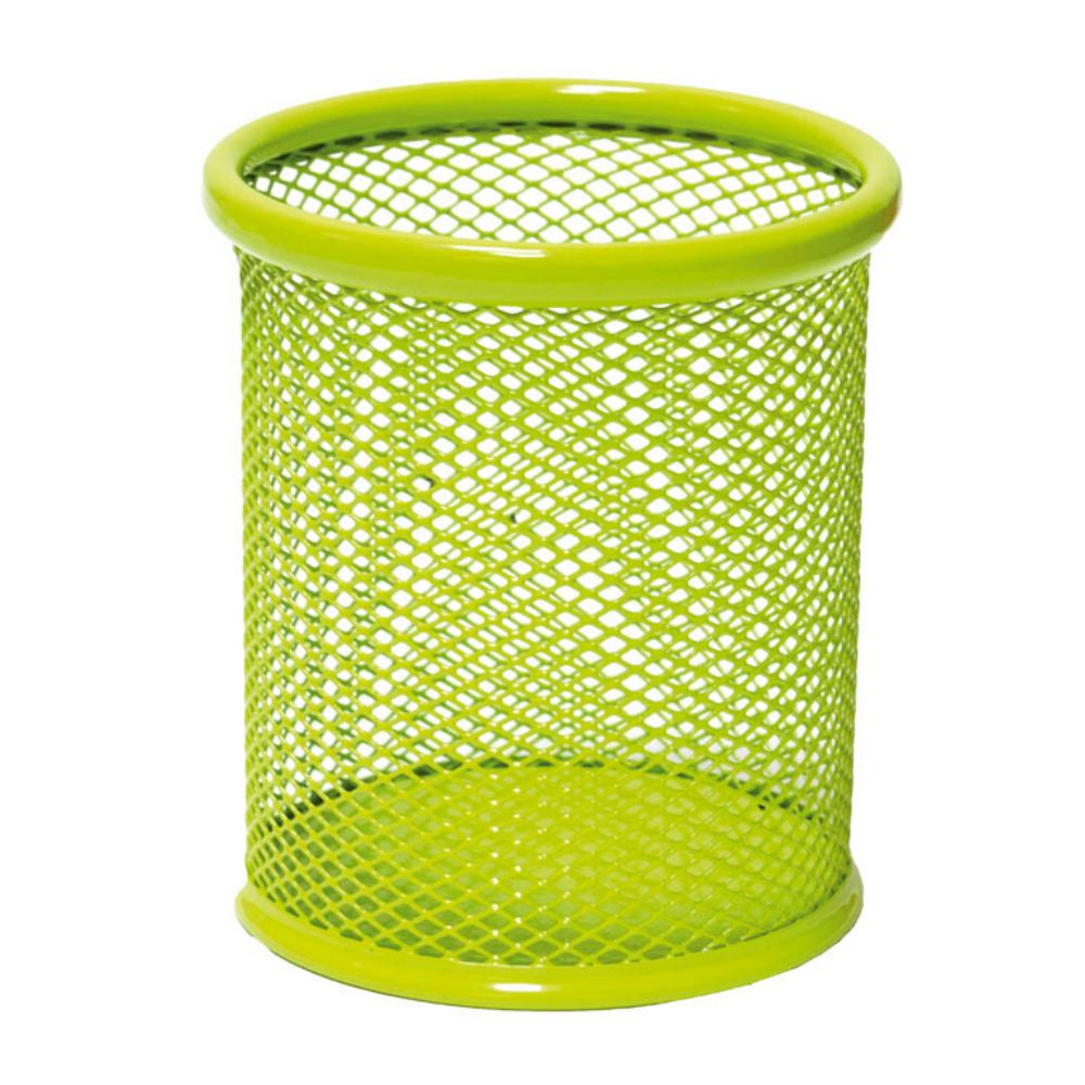 CUBILETE PORTALÁPICES METÁLICO DE REJILLA RAYLU 190 VERDE