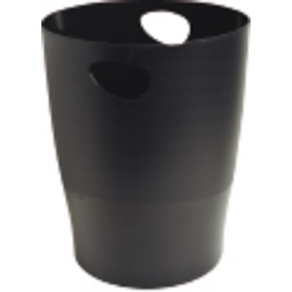 PAPELERA EXACOMPTA ECOBLACK – 15 LITROS – NEGRO