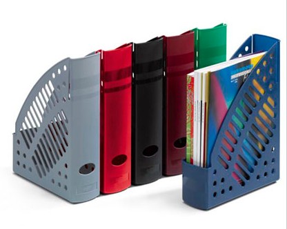 REVISTERO ARCHIVADOR PLÁSTICO FAIBO 150-07 – AZUL (320×245×75 MM)