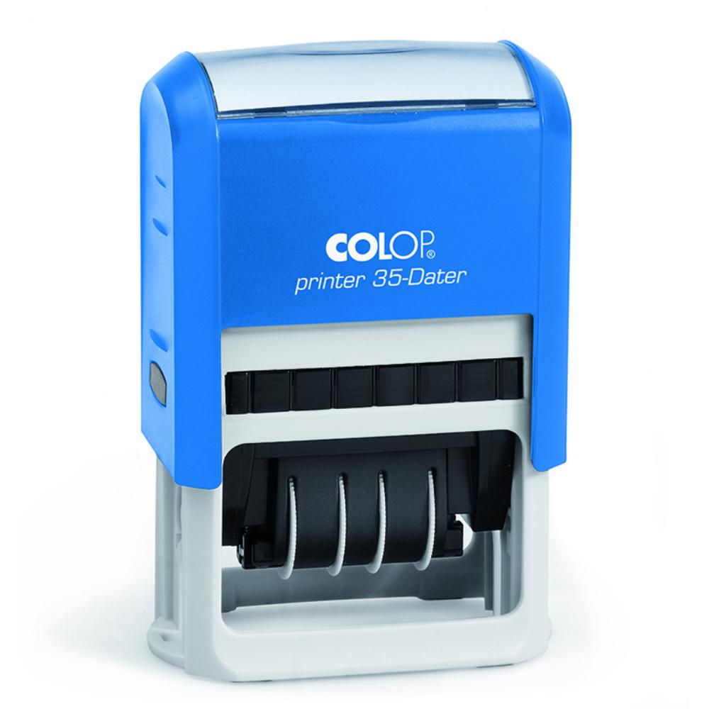 SELLO AUTOMÁTICO COLOP DATER RECTANGULAR P-35 30X50 MM