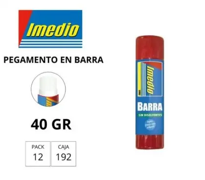 BARRA DE PEGAMENTO IMEDIO 40 GRAMOS