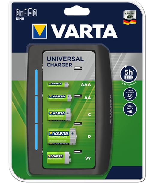 CARGADOR RÁPIDO POWEROWL LCD PARA PILAS AA / AAA Ni-MH