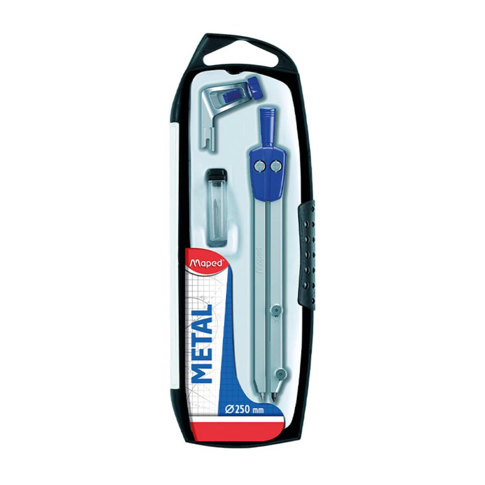 MAPED COMPÁS START – ESTUCHE 3 PIEZAS (COMPÁS + ABRAZADERA + ESTUCHE)