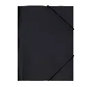 CARPETA PP RAYLU PAPER A4 CON GOMAS Y SOLAPAS HUMO 