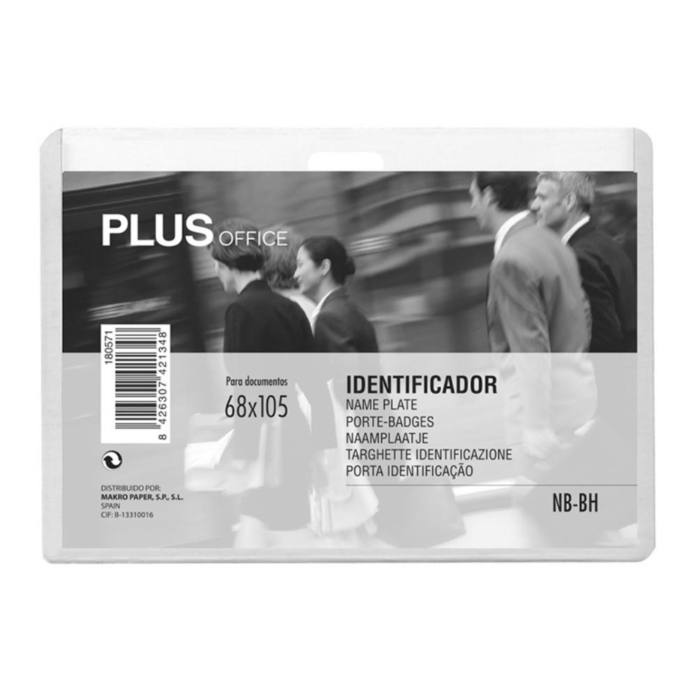 FUNDA PORTACARNET ESSELTE PP RÍGIDO HORIZONTAL 68 X 105 MM PACK 50UDS