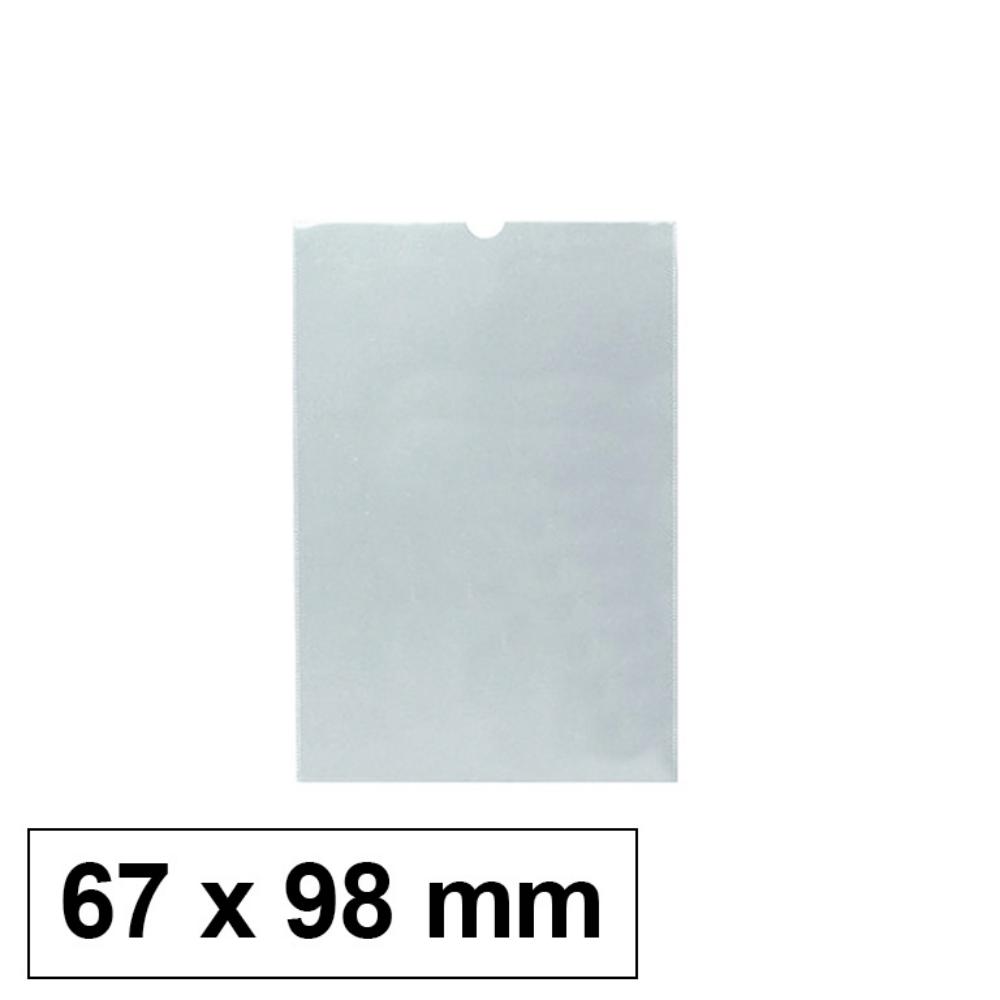 FUNDA PORTACARNET IBERPLAS PVC 150 MICRAS 65X90MM