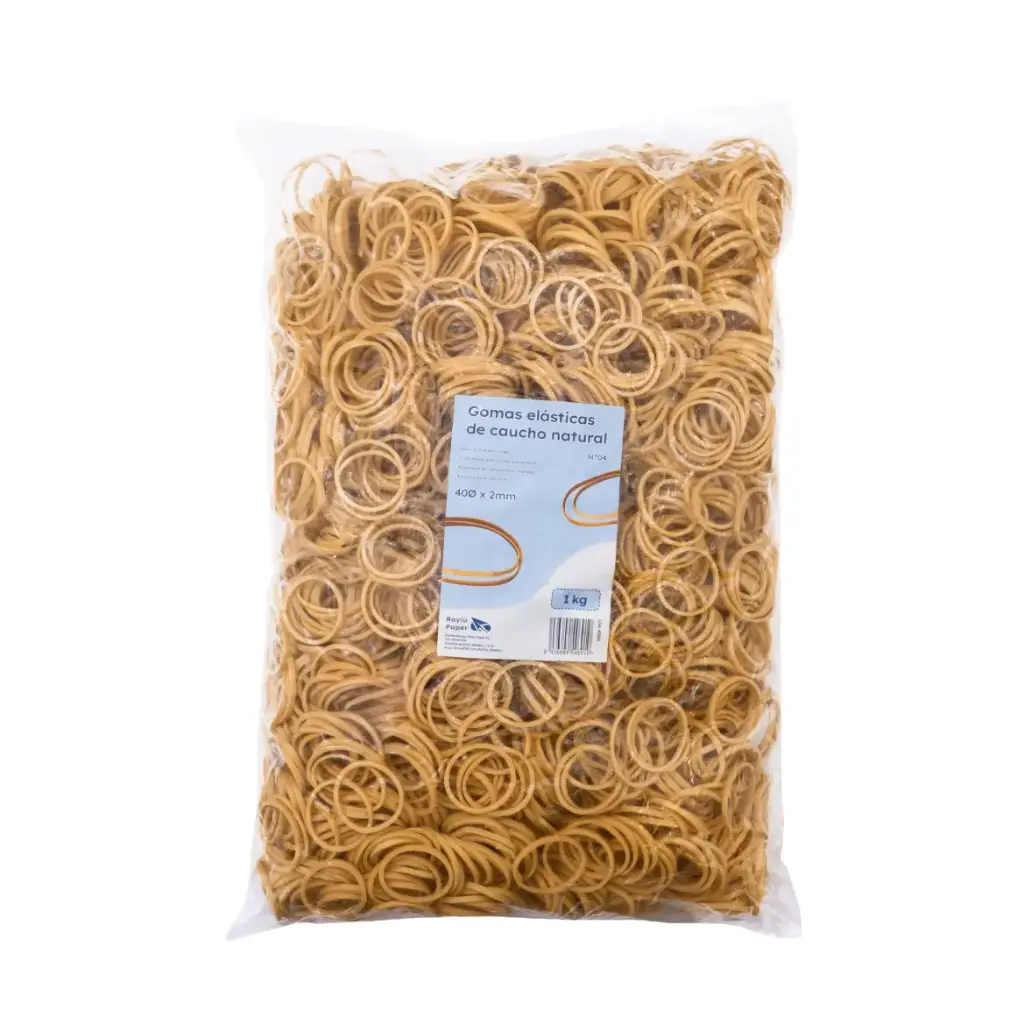 ANILLOS DE CAUCHO Nº04  RAYLU BOLSA 1 KILO