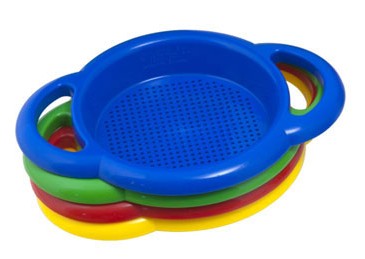 CEDAZOS DE PLÁSTICO MINILAND – 24 CM SET DE 4 UNIDADES