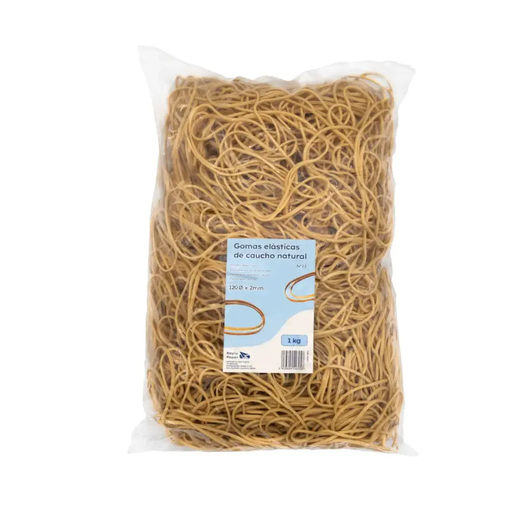 ANILLOS DE CAUCHO Nº12 RAYLU BOLSA 1 KG