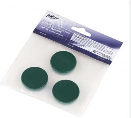 [700237] IMANES MULTIUSO REDONDOS 30 MM AZUL FAIBO – BLÍSTER 3 UD