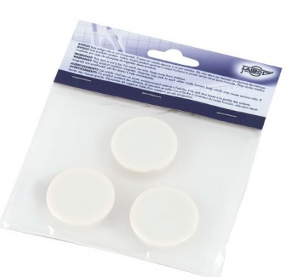 [700238] IMANES MULTIUSO REDONDOS 30 MM BLANCO FAIBO – BLÍSTER 3 UD