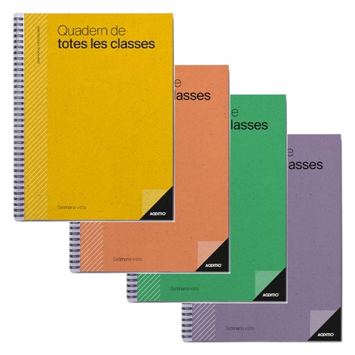 [028464] CUADERNO ADDITIO CLASES PROFESOR CATALAN A4 (136 PÁGINAS) – P221