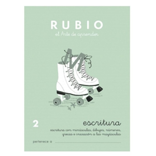 [630328] CUADERNO RUBIO 2 ESCRITURA 