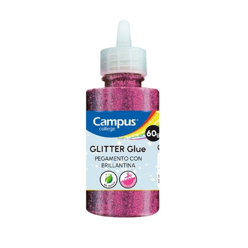 [862127] PEGAMENTO GLITTER 60 GR. ROSA