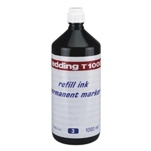 [119832] TINTA EEDING AZUL T-1000 PARA ROTULADOR EDDING 1000 ML