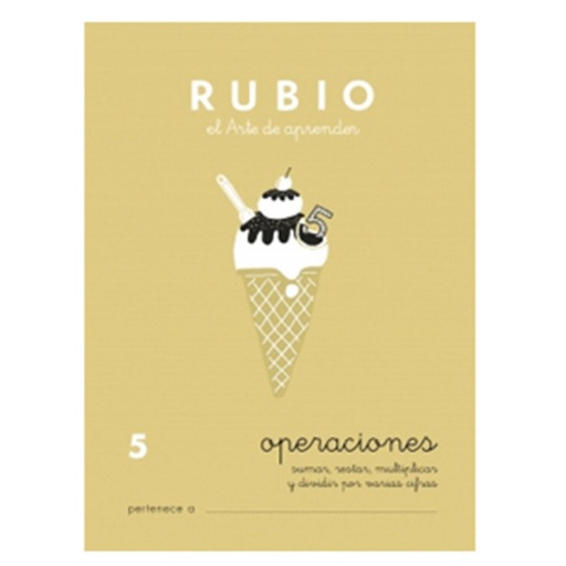 [630299] CUADERNO RUBIO 5 OPERACIONES 