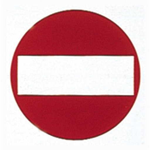 [209520] PICTOGRAMA APLI SEÑALIZACIÓN “PROHIBIDO EL PASO” – 1 UNIDAD