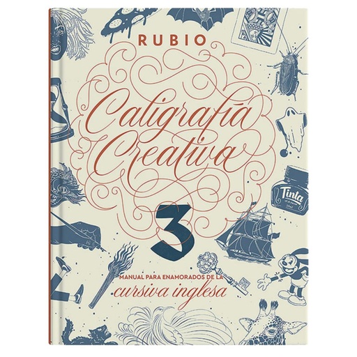 [630915] CUADERNO RUBIO CALIGRAFÍA CREATIVA 3 – CURSIVA INGLESA (COPPERPLATE)