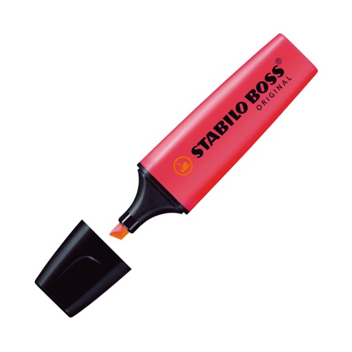 [119743] ROTULADOR STABILO BOSS FLUORESCENTE 70 ROJO