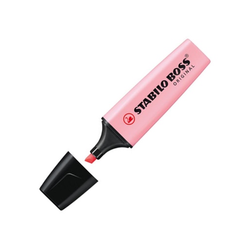 [118770] ROTULADOR STABILO BOSS PASTEL FLUORESCENTE 70 – RUBOR ROSA