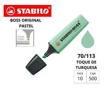 [118767] MARCADOR FLUORESCENTE STABILO BOSS 70–TOQUE DE TURQUESA