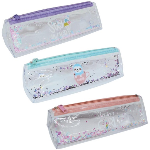 [687910] PORTATODO CAMPUS GLITTER TRIA.