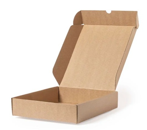 [825559] CAJA DE PRESENTACIÓN MEDIANA EN CARTÓN RECICLADO KRAFT AYIRA