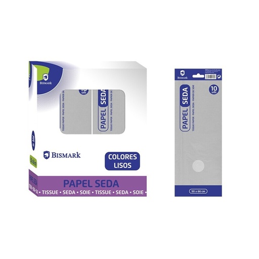 [600372] PAPEL DE SEDA LISO BLANCO – BOLSA 10 HOJAS