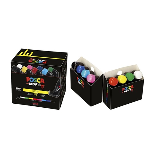 [122008] ROTULADOR PUNTA REDONDA UNI POSCA PCM-22 BLISTER 8 COLORES 