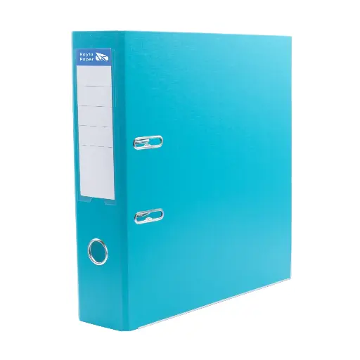 [180745] ARCHIVADOR RADO RAYLU FOLIO LOMO ANCHO 75MM FORRADO INTERIOR PP  AZUL CLARO