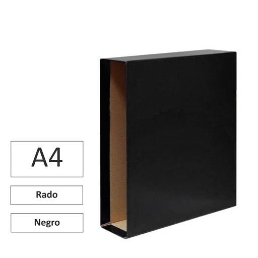 [181138] CAJA PARA ARCHIVADOR A4 AZUL · TIPO RADO · RAYLU