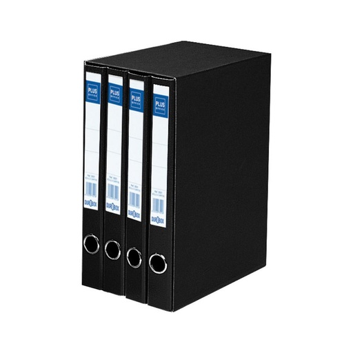 [180072] MÓDULO DE ARCHIVO CON 4 CARPETAS FOLIO NEGRO