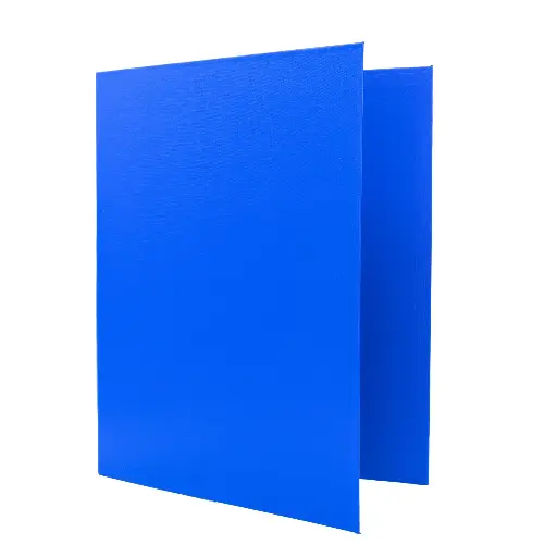 [180767] CARPETA RAYLU PAPER FOLIO 2 ANILLAS 25 MM AZUL CARTÓN FORRADO PP 