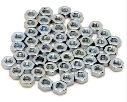 [870019] TUERCA HEXAGONAL M3 ACERO CINCADO NEGRO