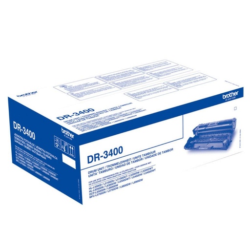 [165587] TAMBOR ORIGINAL BROTHER PARA IMPRESORA LÁSER MONOCROMO DR3400