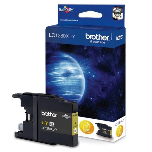 [166259] BROTHER CARTUCHO DE TINTA INK-JET LC1280XLY AMARILLO ALTA CAPACIDAD