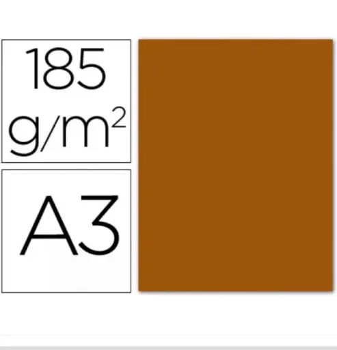 CARTULINAS CANSON IRIS A3 CUERO 180 G (PACK 50 HOJAS) 420 × 297 MM 
