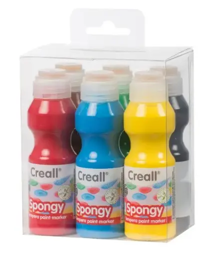 [826167] TEMPERA CREALL /ESPONJA PACK 6 UNIDADES