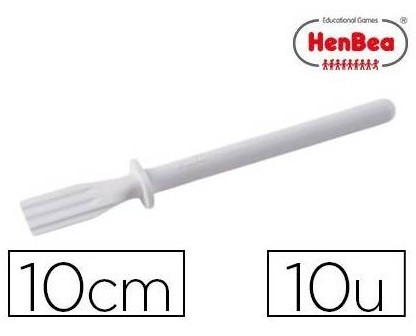 [825664] PINCELES PARA COLA BLANCA – 10 UNIDADES