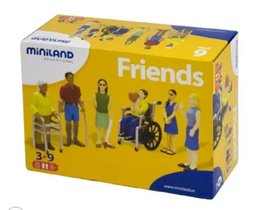 [826218] FIGURAS CON DIVERSIDAD FUNCIONAL 6 UD MINILAND