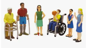 [826218] FIGURAS CON DIVERSIDAD FUNCIONAL 6 UD MINILAND