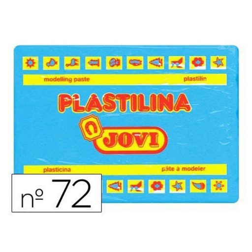 [649741] PLASTILINA JOVI  GRANDE 72 AZUL CLARO 350 G