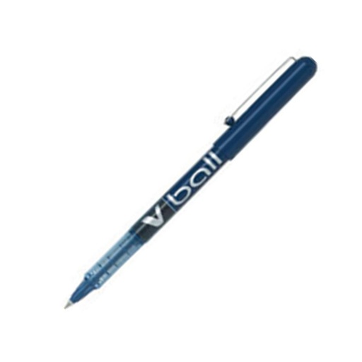 [080196] BOLÍGRAFO PILOT V-BALL 07 AZUL · TINTA LÍQUIDA PIGMENTADA · PUNTA 0,7 MM · TRAZO 0,5 MM · PACK 12 UDS