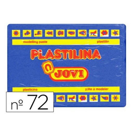 [649742] PLASTILINA JOVI  GRANDE 72 AZUL OSCURO 350 G