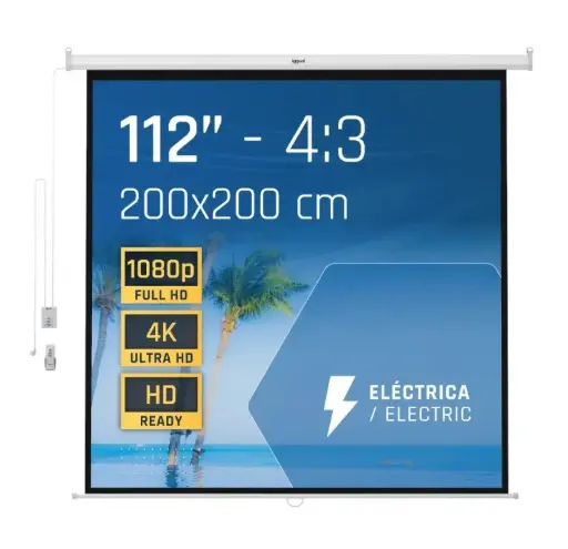 [800320] PANTALLA ELÉCTRICA 4:3 112" IGGUAL