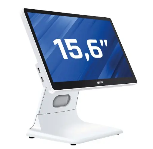 [827048] TPV AIO 15,6" 16:9 IGGUAL N100 8GB+256GB W11 PRO BLANCO
